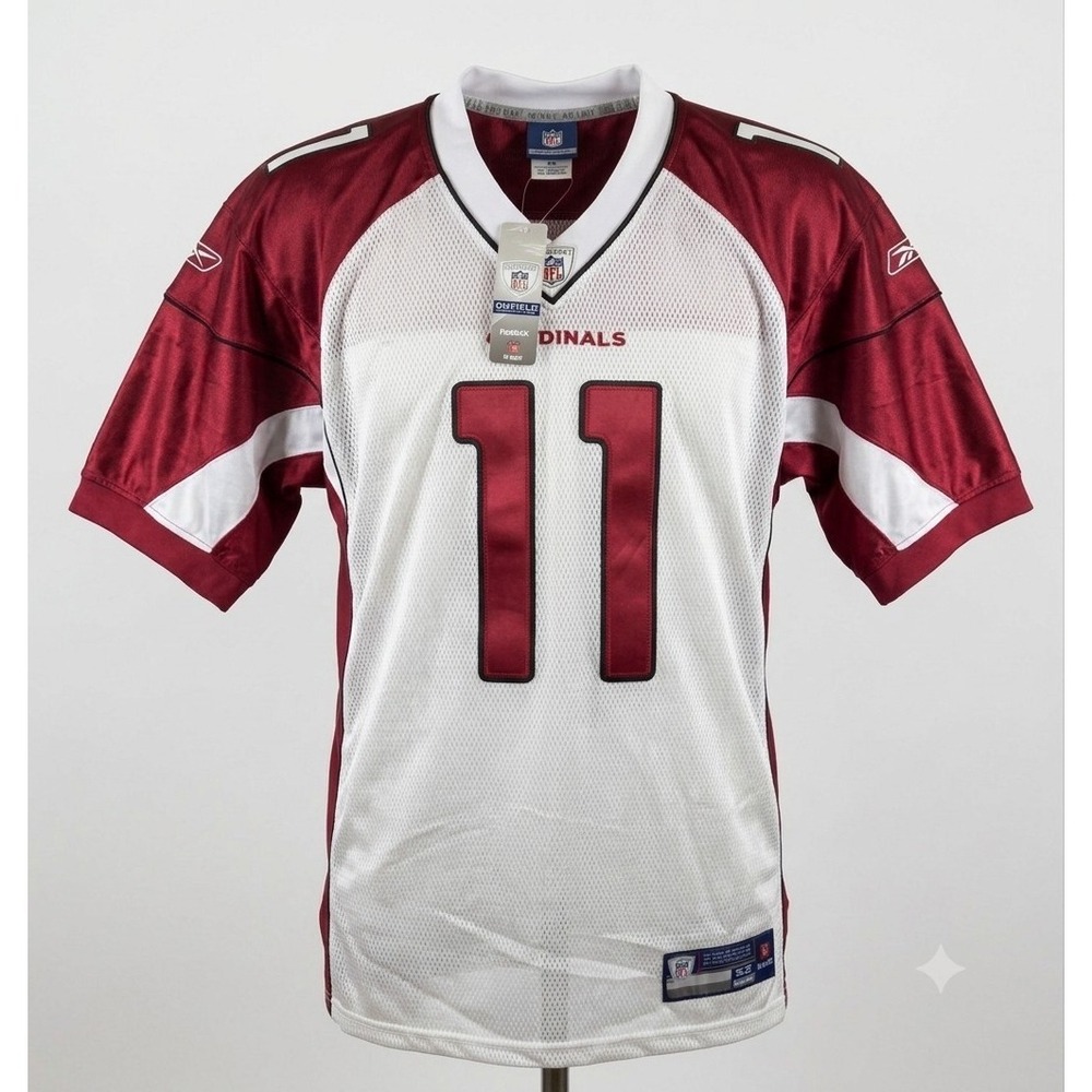 NFL Reebok R700A08 AZ Cardinals Fitzgerald 11 Mens On Field Jersey. NWT. Size 52